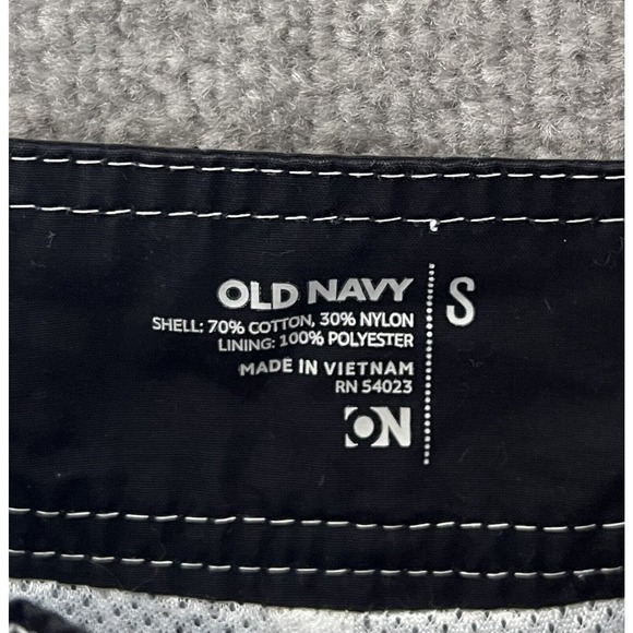 Old Navy Mesh Lined Cargo Board Swim Shorts Mens Size Small Black‎ Pockets - Picture 3 of 7